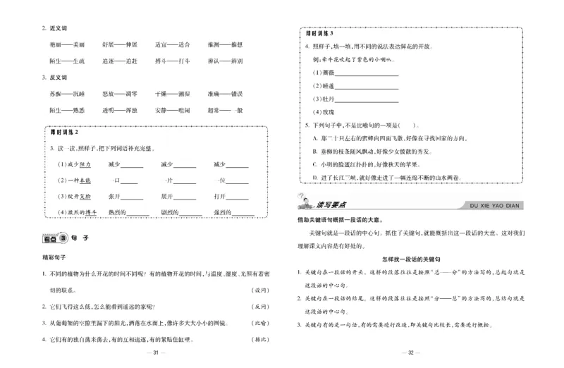 《知识梳理大考卷》语文3年级下册（RJ）_三年级上下册资料_小学三年级学习资料-25年更新版_3-02、小学三年级语文下册_3-2-2、练习题、作业、试题、试卷_电子册类