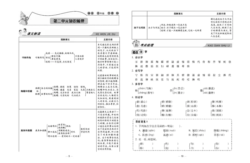 《知识梳理大考卷》语文3年级下册（RJ）_三年级上下册资料_小学三年级学习资料-25年更新版_3-02、小学三年级语文下册_3-2-2、练习题、作业、试题、试卷_电子册类