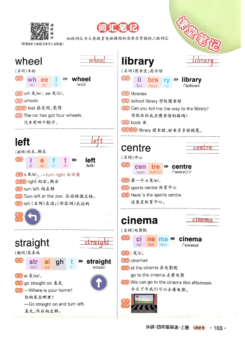 《状元笔记》_25秋小学语数英习题试卷_英语_外研版_25秋《状元笔记》英语外研版3起34_25秋《状元笔记》英语外研3起点4上