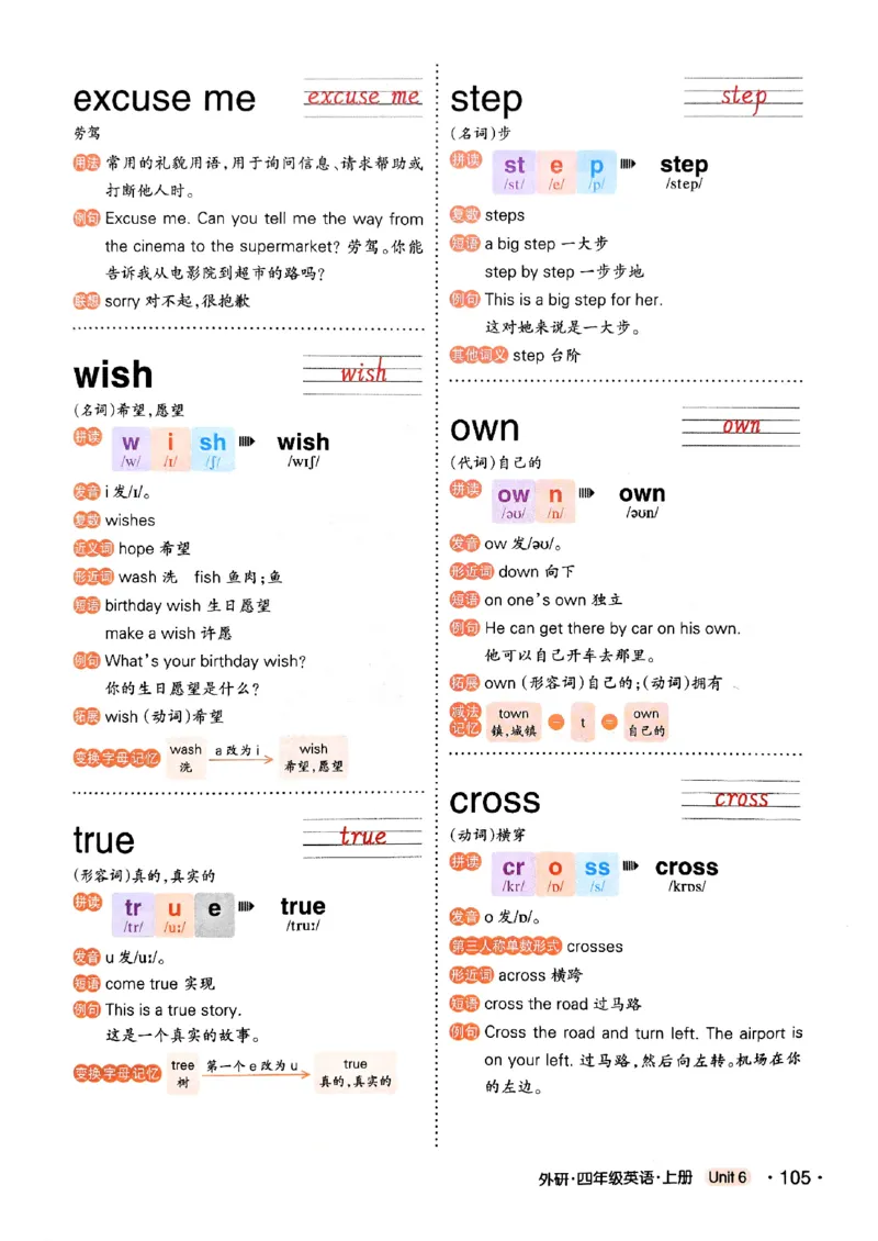 《状元笔记》_25秋小学语数英习题试卷_英语_外研版_25秋《状元笔记》英语外研版3起34_25秋《状元笔记》英语外研3起点4上