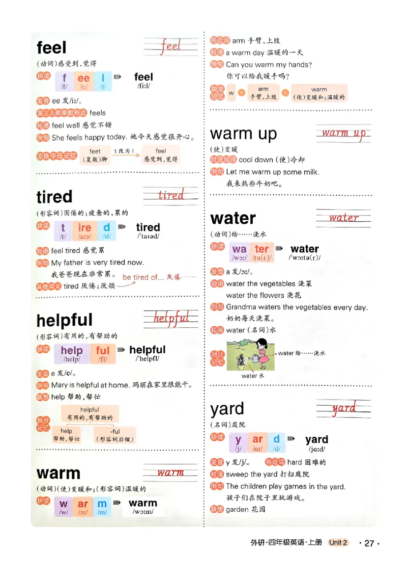 《状元笔记》_25秋小学语数英习题试卷_英语_外研版_25秋《状元笔记》英语外研版3起34_25秋《状元笔记》英语外研3起点4上