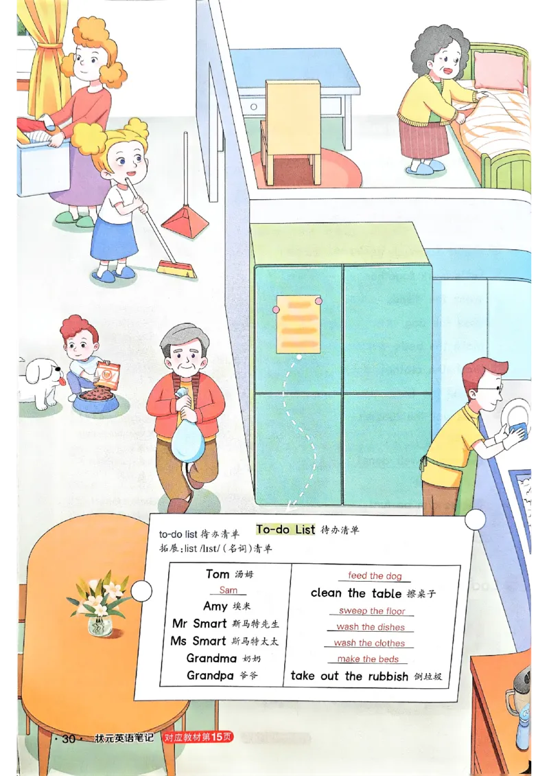 《状元笔记》_25秋小学语数英习题试卷_英语_外研版_25秋《状元笔记》英语外研版3起34_25秋《状元笔记》英语外研3起点4上