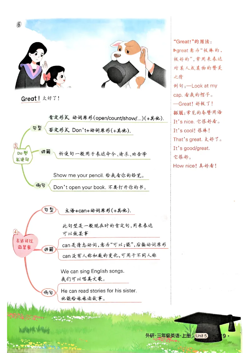 《状元笔记》_25秋小学语数英习题试卷_英语_外研版_25秋《状元笔记》英语外研版3起34_25秋《状元笔记》英语外研3起点3上