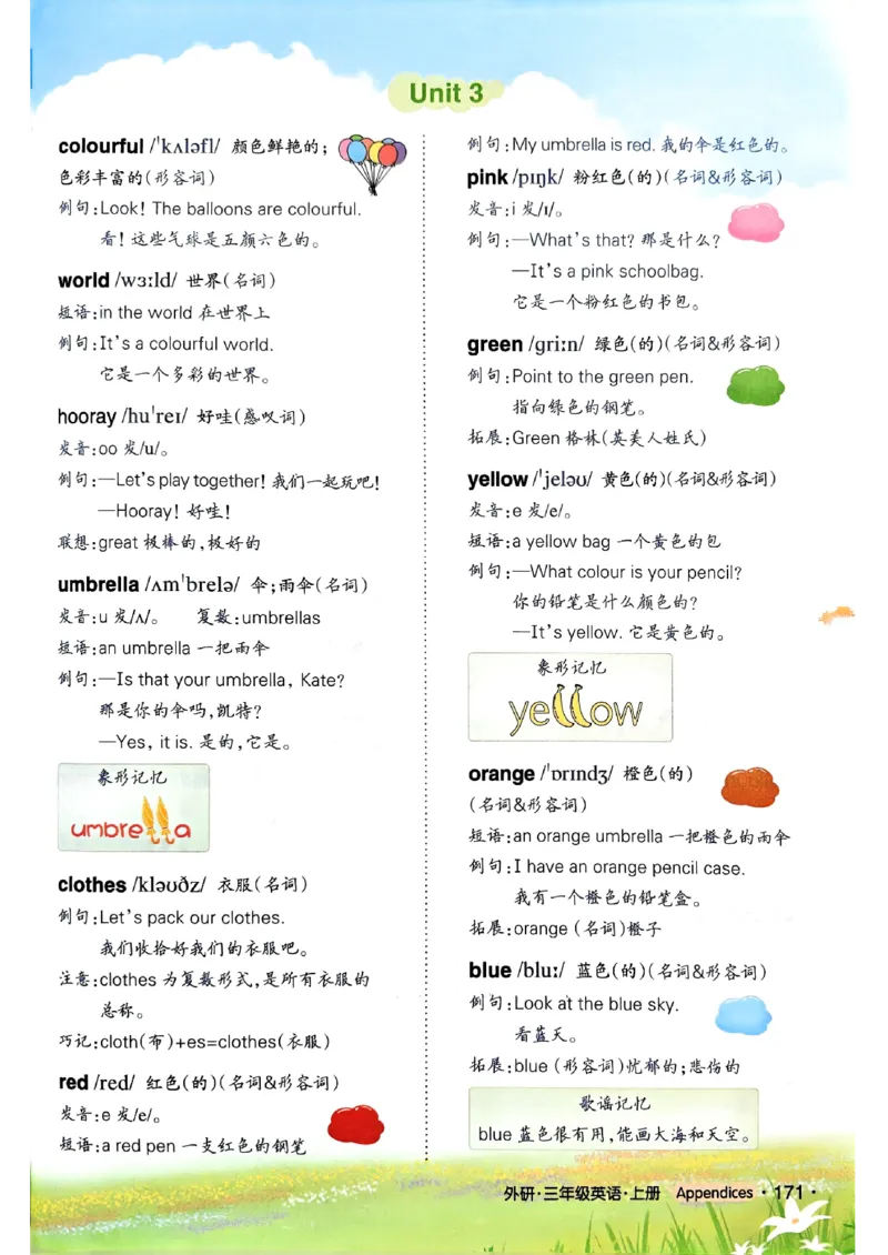 《状元笔记》_25秋小学语数英习题试卷_英语_外研版_25秋《状元笔记》英语外研版3起34_25秋《状元笔记》英语外研3起点3上