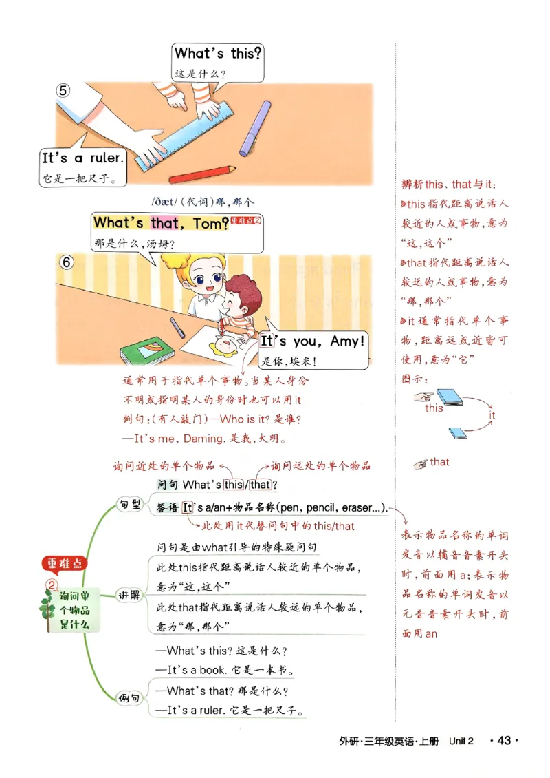 《状元笔记》_25秋小学语数英习题试卷_英语_外研版_25秋《状元笔记》英语外研版3起34_25秋《状元笔记》英语外研3起点3上