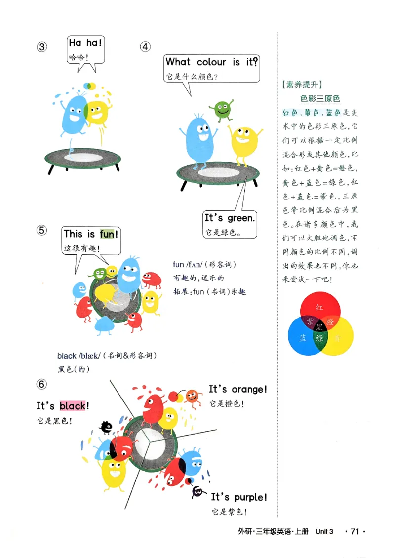 《状元笔记》_25秋小学语数英习题试卷_英语_外研版_25秋《状元笔记》英语外研版3起34_25秋《状元笔记》英语外研3起点3上