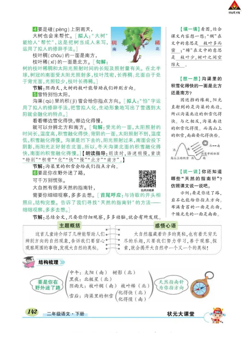 《状元大课堂》语文2年级下册（RJ）_二年级上下册资料_小学二年级学习资料-25年更新版_2-02、小学二年级语文下册_2-2-2、练习题、作业、试题、试卷_电子册类
