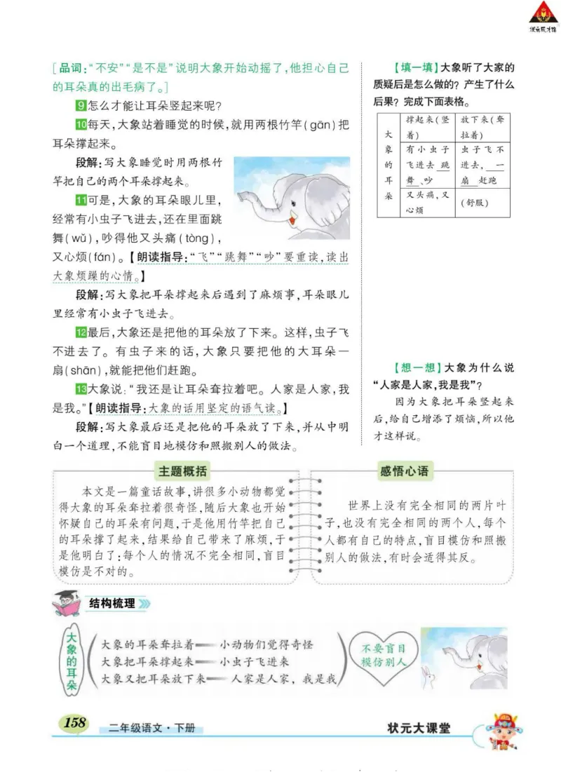 《状元大课堂》语文2年级下册（RJ）_二年级上下册资料_小学二年级学习资料-25年更新版_2-02、小学二年级语文下册_2-2-2、练习题、作业、试题、试卷_电子册类
