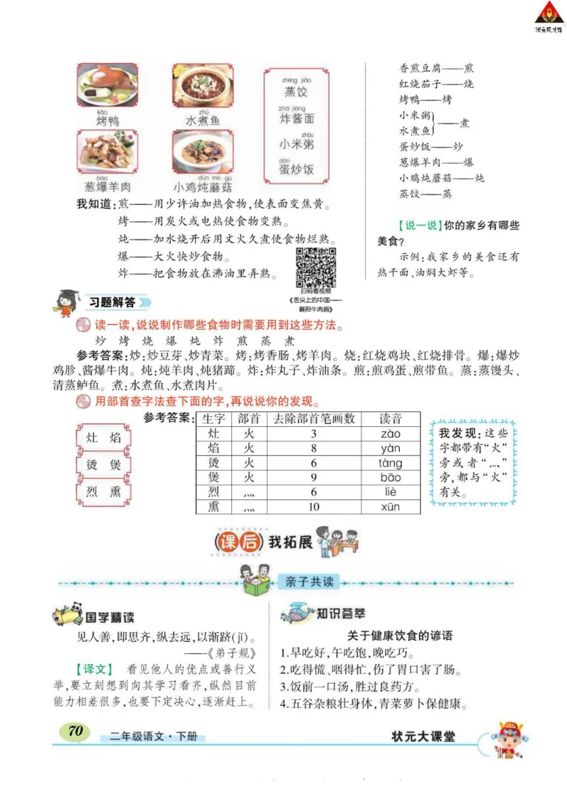 《状元大课堂》语文2年级下册（RJ）_二年级上下册资料_小学二年级学习资料-25年更新版_2-02、小学二年级语文下册_2-2-2、练习题、作业、试题、试卷_电子册类