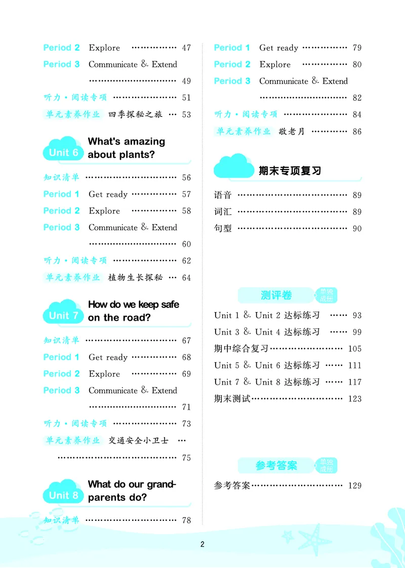 25秋沪教牛津英语四年级上册53天天练_25秋小学语数英习题试卷_英语_25秋沪教牛津英语3-6年级上册课时练习抢先版
