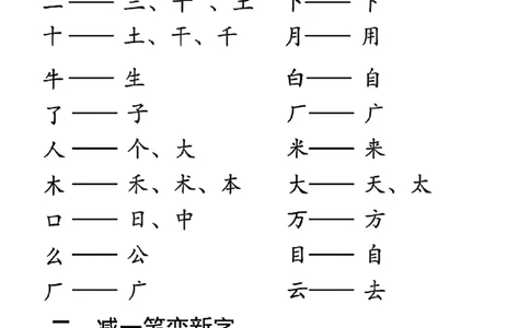 一年级上册语文加一笔变新字专项练习_一年级上下册资料_一年级上册小红书同款资料_一年级(1)