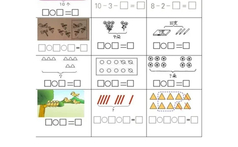 一（上）数学期末看图列式计算专项_一年级上下册资料_小学一年级学习资料-25年更新版_1-03、小学一年级数学上册_通用_精品专项练习（通用版）