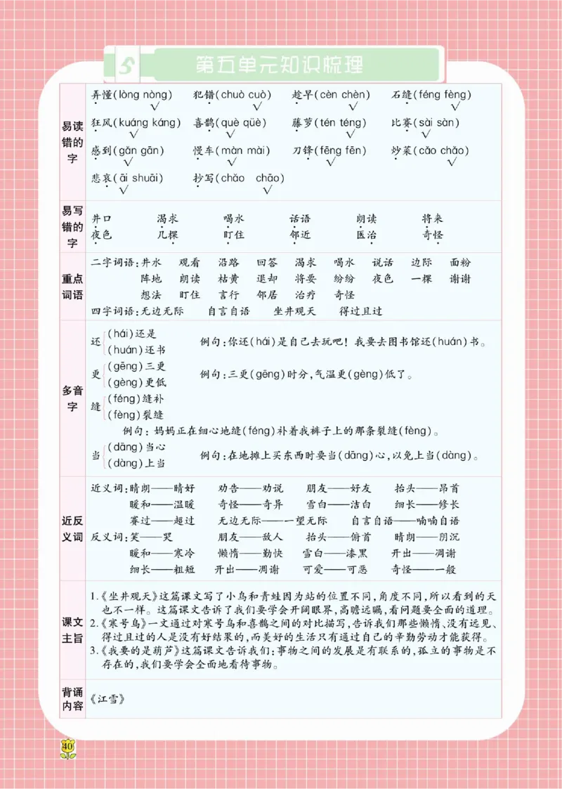 《课课通》永同步随堂检测-语文2年级上册（RJ）_二年级上下册资料_小学二年级学习资料-25年更新版_2-01、小学二年级语文上册_2-1-2、练习题、作业、试题、试卷_电子册类