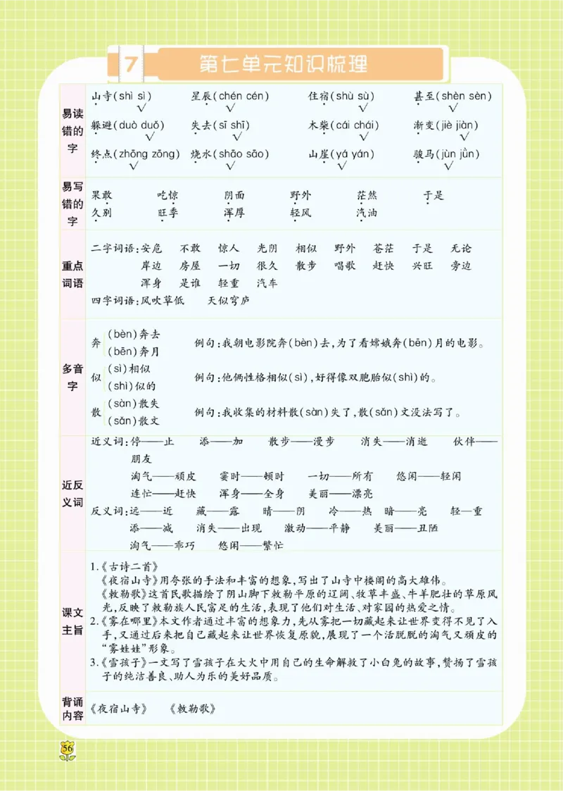 《课课通》永同步随堂检测-语文2年级上册（RJ）_二年级上下册资料_小学二年级学习资料-25年更新版_2-01、小学二年级语文上册_2-1-2、练习题、作业、试题、试卷_电子册类
