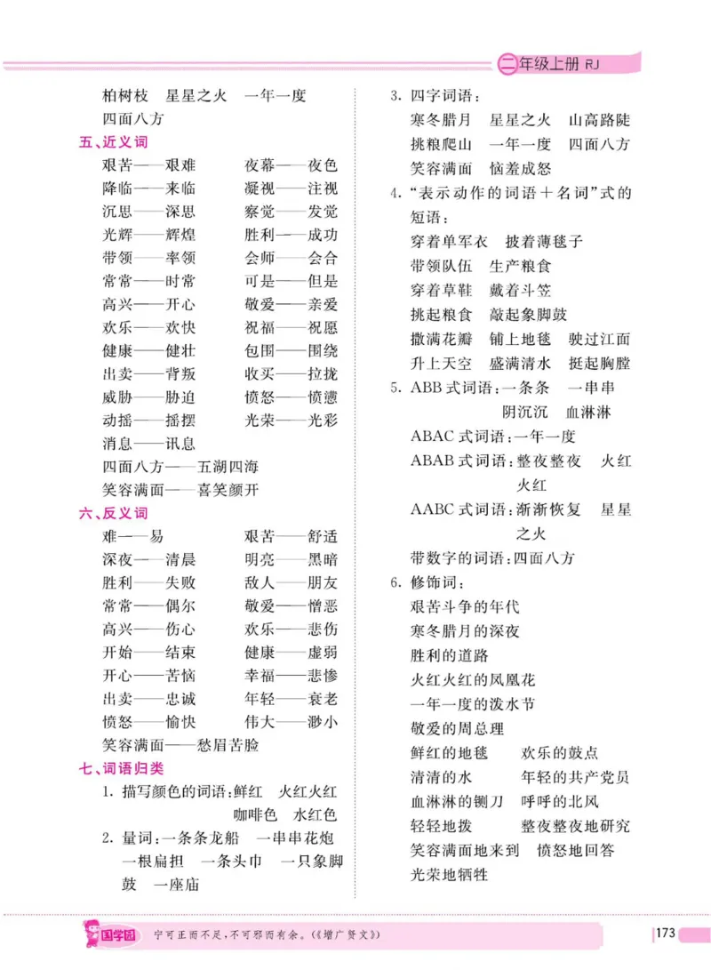 二（上）语文全程解读_二年级上下册资料_小学二年级学习资料-25年更新版_2-01、小学二年级语文上册_2-1-4、电子教材、课本、教材解读_教材解读