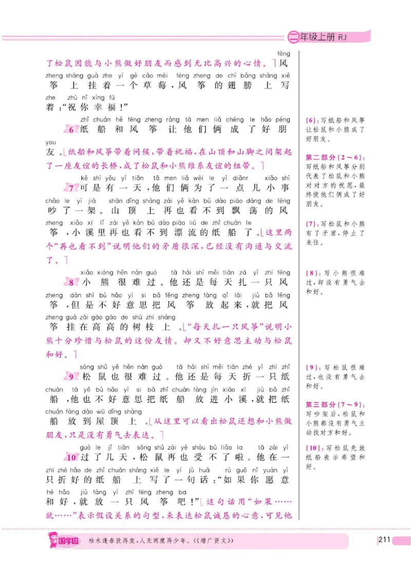 二（上）语文全程解读_二年级上下册资料_小学二年级学习资料-25年更新版_2-01、小学二年级语文上册_2-1-4、电子教材、课本、教材解读_教材解读