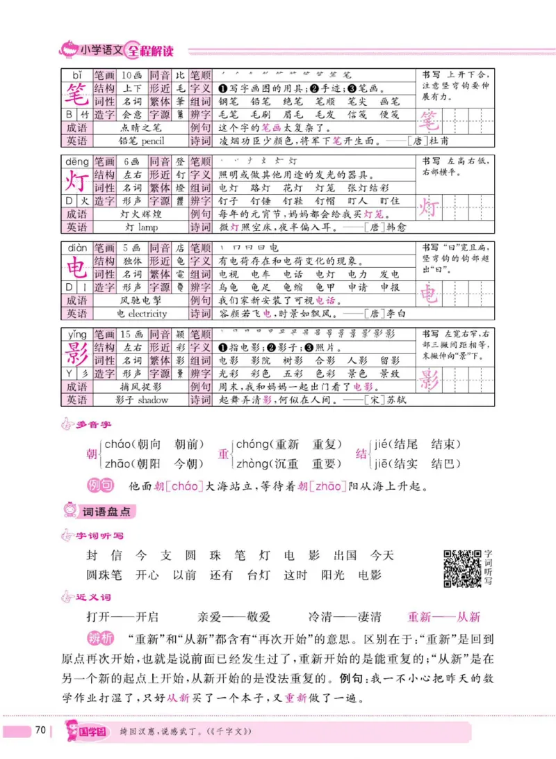 二（上）语文全程解读_二年级上下册资料_小学二年级学习资料-25年更新版_2-01、小学二年级语文上册_2-1-4、电子教材、课本、教材解读_教材解读