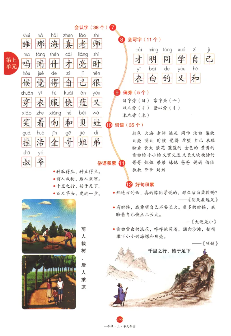 一年级上J2_一年级语文上册（统编版）_老课标资料_教学视频_第一套_010-绘本课堂PDF可下载打印