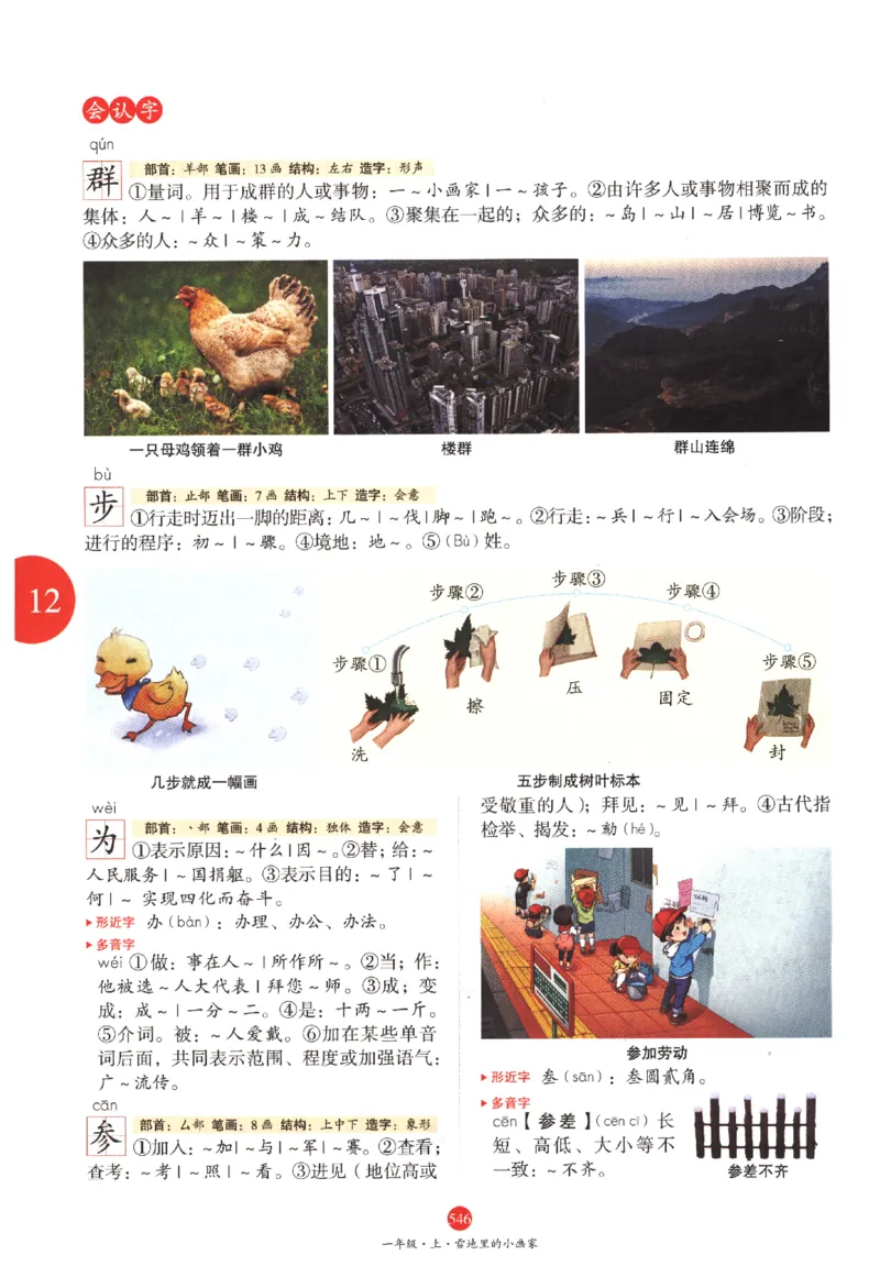 一年级上J2_一年级语文上册（统编版）_老课标资料_教学视频_第一套_010-绘本课堂PDF可下载打印