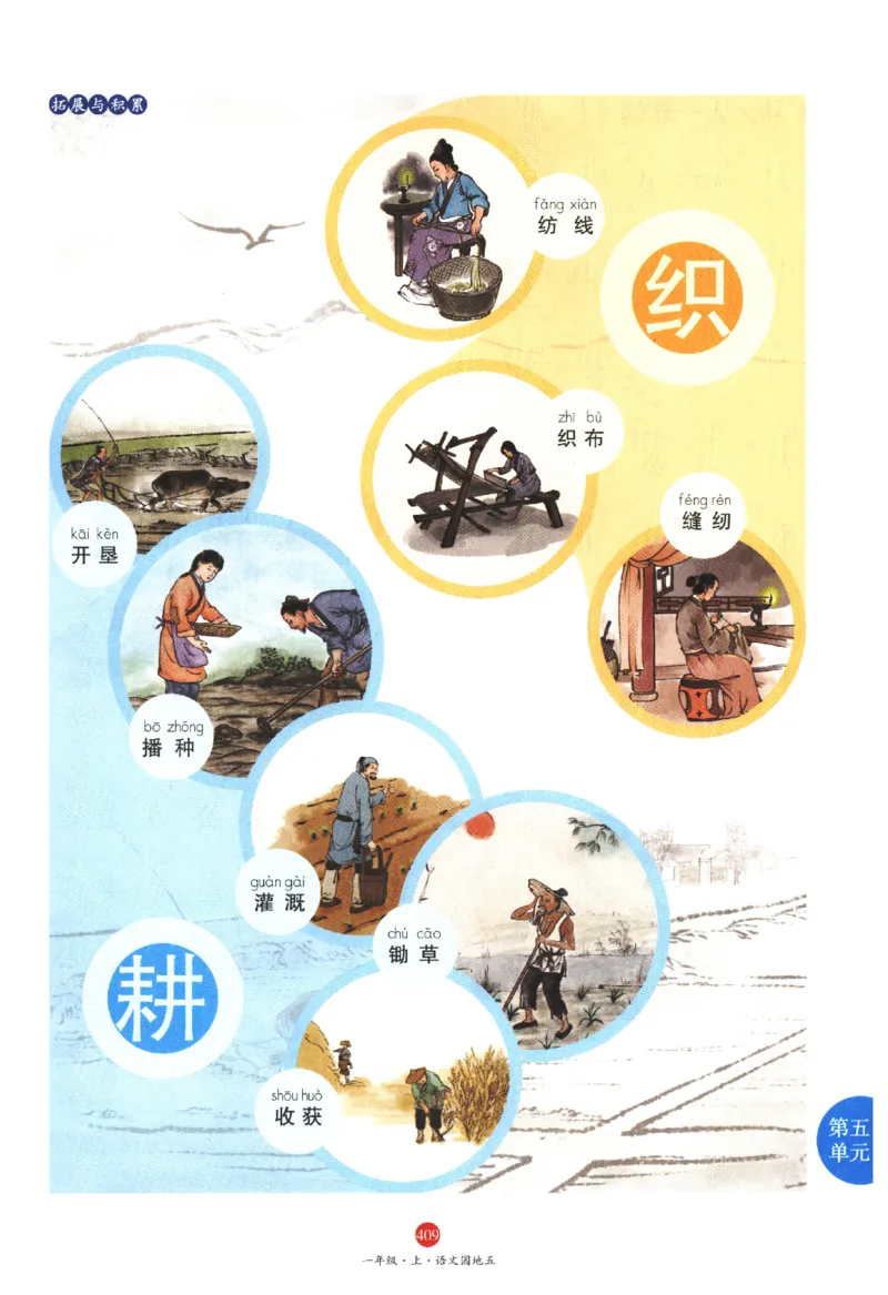 一年级上J2_一年级语文上册（统编版）_老课标资料_教学视频_第一套_010-绘本课堂PDF可下载打印