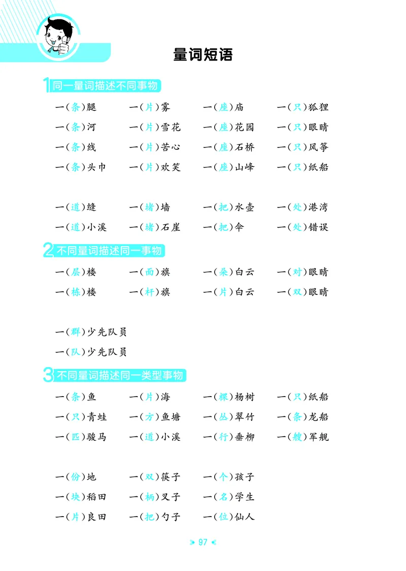 25秋统编版语文二年级上册单元归类知识汇总_25秋小学语数英习题试卷_语文_53单元归类知识汇总完整版语文25年上册
