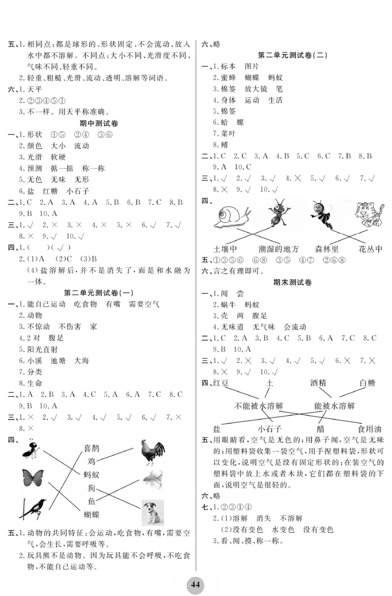 《科学与生活》科学1年级下册（教科版）_一年级上下册资料_小学一年级学习资料-25年更新版_1-10、小学一年级科学下册_教科版_电子册类