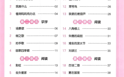 三步预习单二年级_25秋《一本预习笔记》语数外，人教，北师1-6上_25秋《一本预习笔记》语文1-6_二年级预习笔记语文