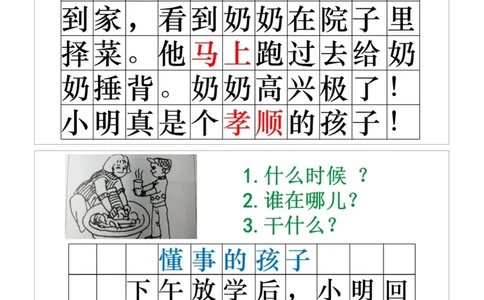 一年级看图写话专题训练_一年级上下册资料_小学一年级学习资料-25年更新版_1-02、小学一年级语文下册_3-6-2-1、复习、知识点、归纳汇总_部编（人教）版_看图写话