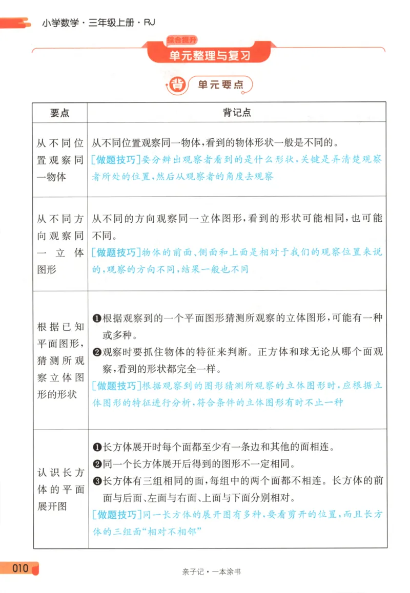 25秋《一本涂书》3年级上册数学人教版_25秋小学语数英习题试卷_数学_人教版_人教小学数学（一本涂书）1-6年级上册