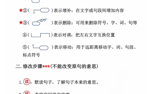 三上语文期中修改病句专项练习(2)_三年级上下册资料_三年级上册小红书同款资料_三年级(1)