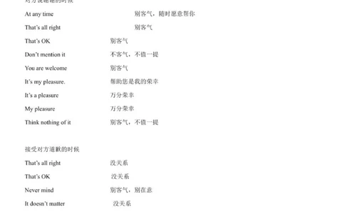 广东春季高考英语-情景交际100句~_普高真题卷_广东英语普高学考(春考)_复习资料