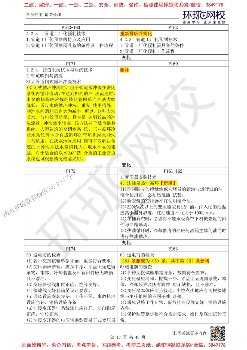 2025环球网校一级建造师《机电工程管理与实务》教材对比_2026年一级建造师_2026年一建机电_2025年一建机电SVIP