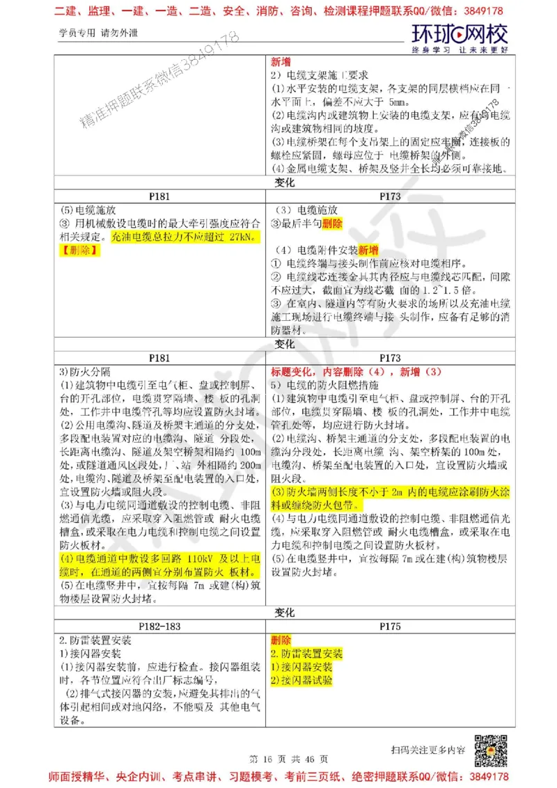 2025环球网校一级建造师《机电工程管理与实务》教材对比_2026年一级建造师_2026年一建机电_2025年一建机电SVIP