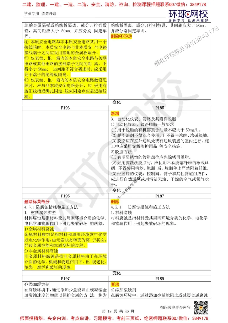 2025环球网校一级建造师《机电工程管理与实务》教材对比_2026年一级建造师_2026年一建机电_2025年一建机电SVIP