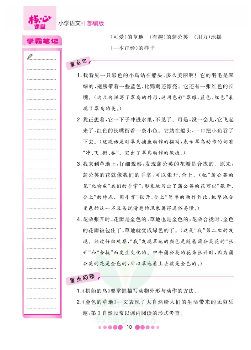 三年级上册语文部编版考点过关_三年级上下册资料_三年级上语数英上下册学习资料_3-8-1、小学三年级语文上册_统编、部编、人教（语文全国统一只有一个版）_6、专项练习