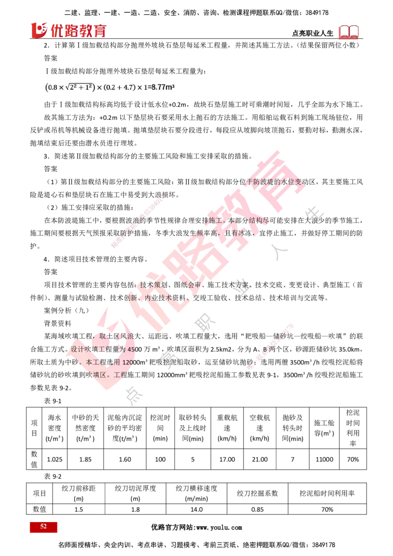 25年一建《港口实务》精题必练讲义打印版_2026年一级建造师_2026年一建港航_2025年一建港航SVIP_03-习题精析✿实战特训✿模考通关_04-港航《强化精题必练》陈冬铭YL_讲义