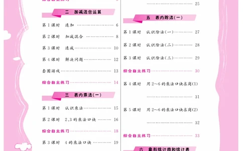 《核心课堂》数学2年级上册（JJ）_二年级上下册资料_小学二年级学习资料-25年更新版_2-03、小学二年级数学上册_2-3-2、练习题、作业、试题、试卷_冀教版_电子册类
