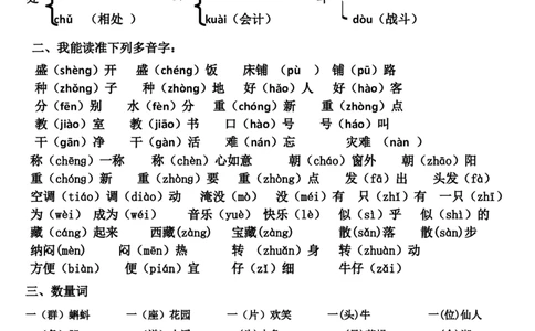 二年级上册语文全册复习资料归纳_二年级上下册资料_小学二年级学习资料-25年更新版_2-01、小学二年级语文上册_2-1-1、复习、知识点、归纳汇总