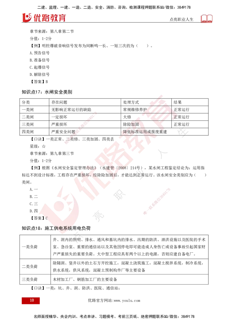 2025一建《水利实务》口诀妙记打印版_2026年一级建造师_2026年一建水利_2025年一建水利SVIP_02-基础精讲✿高端面授✿深度强化_40-水利《口诀妙记班》张老师YL