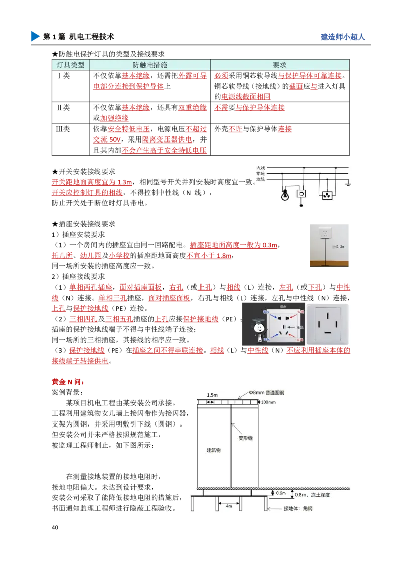 05.建筑电气_2026年一级建造师_2026年一建机电_2025年一建机电SVIP_04-冲刺串讲✿考点强化✿小灶集训_18-机电《3D案例攻克》小超人SMR_讲义