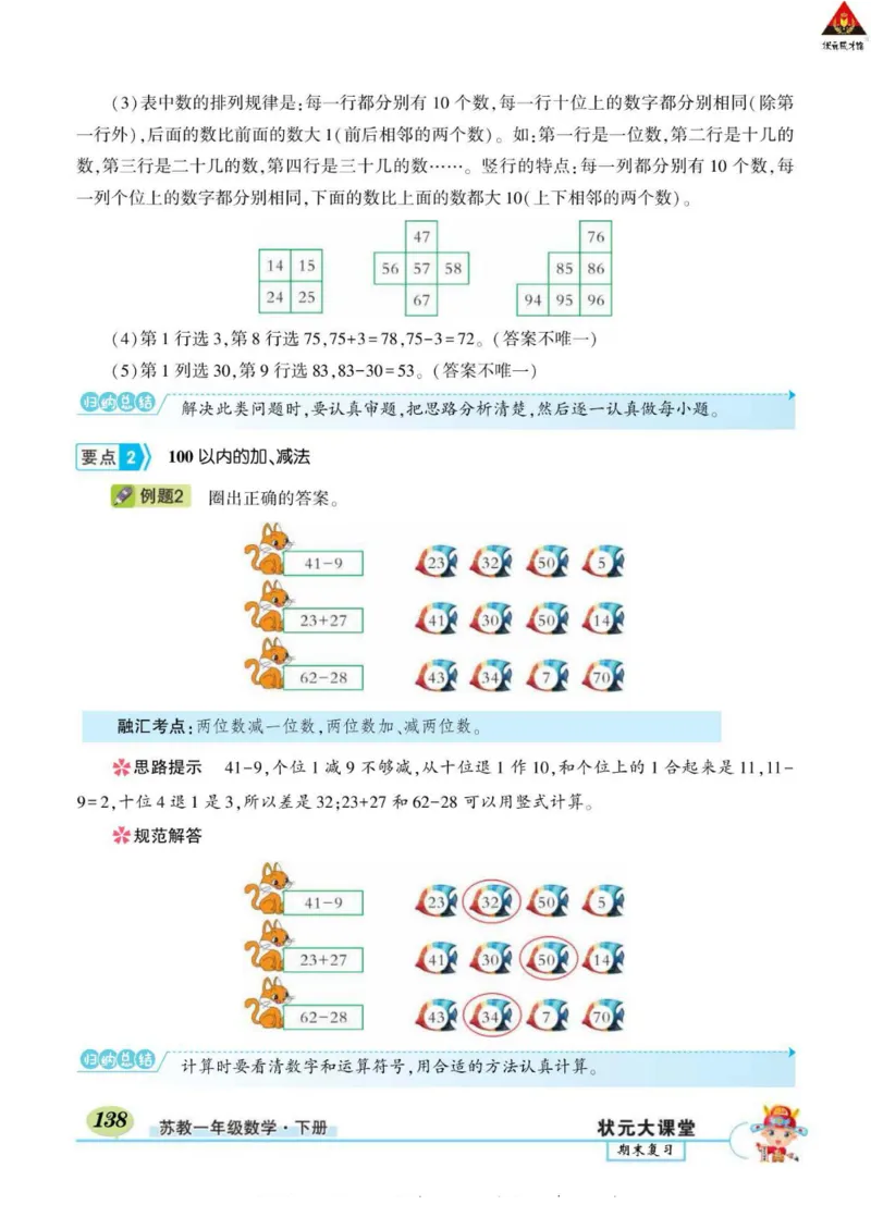 《状元大课堂》导学案-数学1年级下册（SJ）_一年级上下册资料_小学一年级学习资料-25年更新版_1-04、小学一年级数学下册_1-4-2、练习题、作业、试题、试卷_苏教版_电子册类