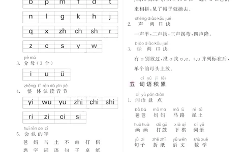 一（上）语文：1-8单元高频考点总结_一年级上下册资料_小学一年级学习资料-25年更新版_1-01、小学一年级语文上册_01、知识汇总_语文一（上）重点文件总汇