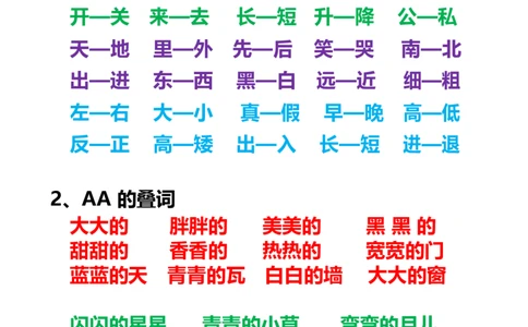 一年级上册词语积累_一年级上下册资料_小学一年级学习资料-25年更新版_1-01、小学一年级语文上册_01、知识汇总