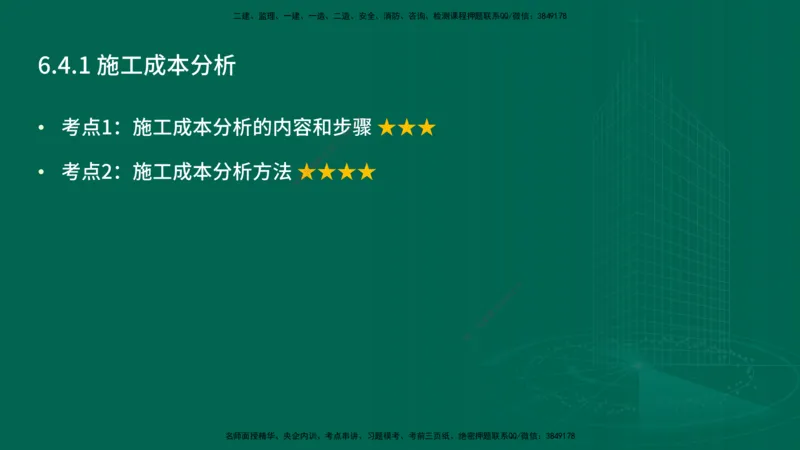 25年一建《项目管理》精讲第6章讲义在线版_2026年一级建造师_2026年一建管理_2025年一建管理SVIP_02-基础精讲✿高端面授✿深度强化_27-管理《教材精讲班》陈伟YL