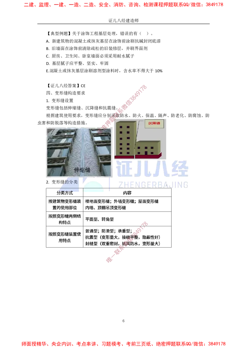 05.一建建筑基础精学-06-建筑构造设计的基本要求2（门窗、屋面、装饰装修、变形缝）_2026年一级建造师_2026年一建建筑_2025年一建建筑SVIP_02-基础精讲✿高端面授✿深度强化