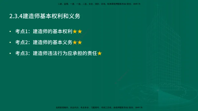 25年一建《工程法规》精讲第2章讲义在线版_2026年一建法规_2025年一建法规SVIP_02-基础精讲✿高端面授✿深度强化_22-法规《教材精讲班》刘老师YL_02.第2章建筑市场主体制度