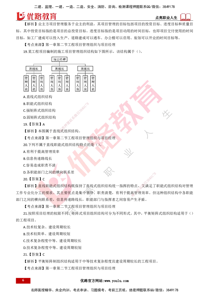 25年一建《项目管理》母题拆解总讲义打印版_2026年一级建造师_2026年一建管理_2025年一建管理SVIP_03-习题精析✿实战特训✿模考通关_12-管理《核心母题精析》张老师YL_讲义
