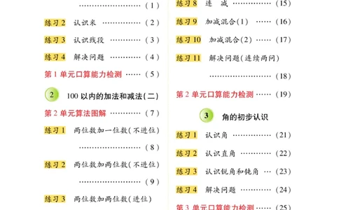 《脱口算》数学2年级上册（RJ）_二年级上下册资料_小学二年级学习资料-25年更新版_2-03、小学二年级数学上册_2-3-2、练习题、作业、试题、试卷_人教版_电子册类