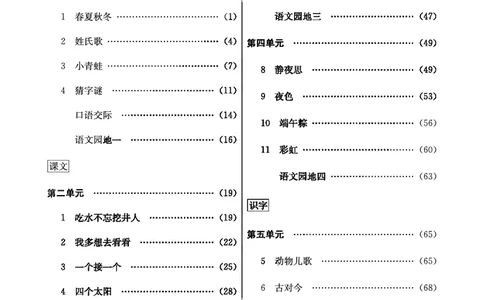 七彩课堂一年级下册语文教学教案_一年级上下册资料_小学一年级学习资料-25年更新版_1-02、小学一年级语文下册_3-6-2-3、课件、讲义、教案
