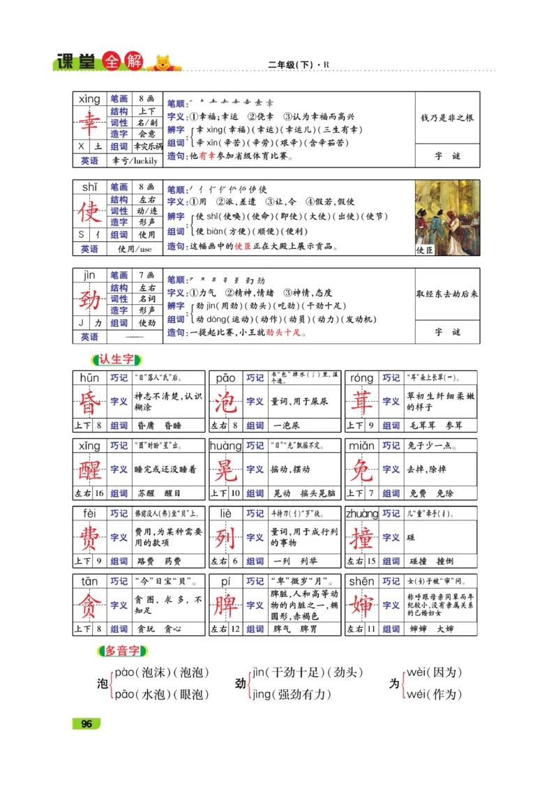 《跳跳熊-课堂全解》语文2年级下册（RJ）_二年级上下册资料_小学二年级学习资料-25年更新版_2-02、小学二年级语文下册_2-2-2、练习题、作业、试题、试卷_电子册类_教材解读